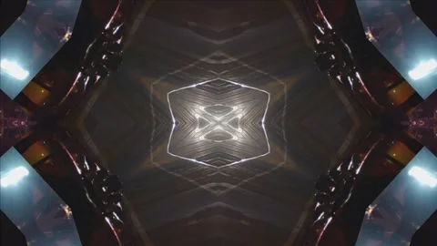 Loopable Kaleidoscope of nighttime traffic 2 Stock-Footage 221149862