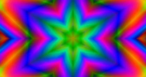 Loopable Lustrous Iridescent Fluid Plasma Fluorescent Complex Symmetric Pattern Видео 164136985