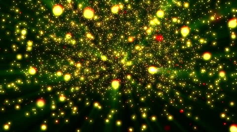 Loopable Motion Background Falling Shining Gold Particles Stock Footage 54996601