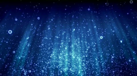 Loopable motion background rising bubbles Stock Footage 585145