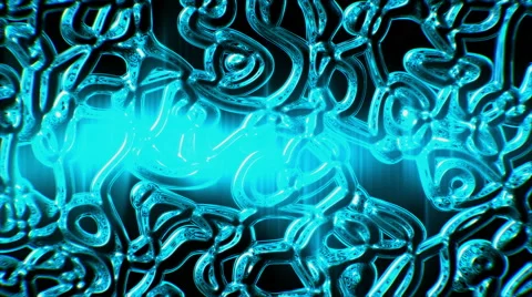 Loopable moving blue glass Stock Footage 65279674