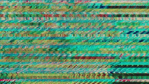 Loopable multi-colored light leaks. Data mosh concept, Computer generated Stock Footage 147958033