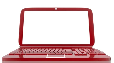 Loopable multiple laptops in different colors Stock Footage 41232877