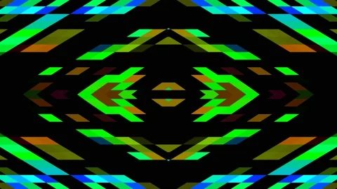Loopable Pixel Art Geometric Motion Grap... | Stock Video | Pond5