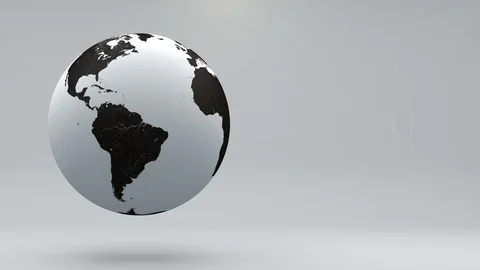 Loopable Planet Earth Rotation. 3 in 1 Stock Footage 101543788