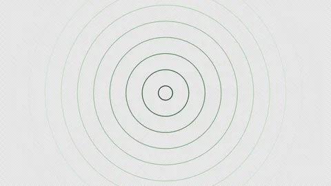 Loopable radio wave animation Stock-Footage 320385020