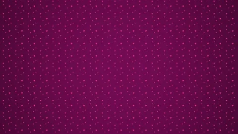 Loopable red heart pattern on purple background Stock Footage 141900589