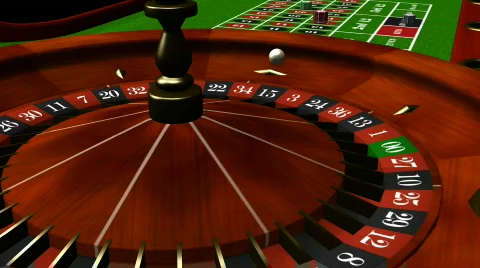 Loopable Roulette Table 1  Stock Footage 681114