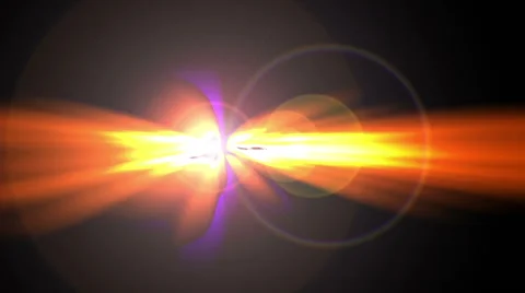 Loopable shining sparkly fiery movement along a horizontal line Stock Footage 64808488