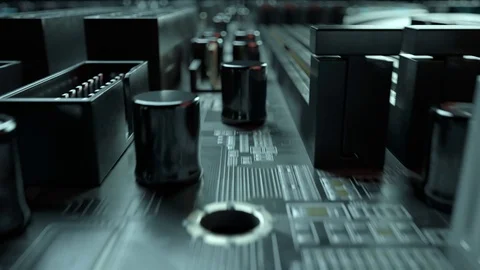 Loopable shot of motherboard Stock Footage 83324533