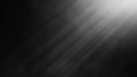 Loopable smoke drifting through light beams - atmospheric dust particles Stock Footage 312930759
