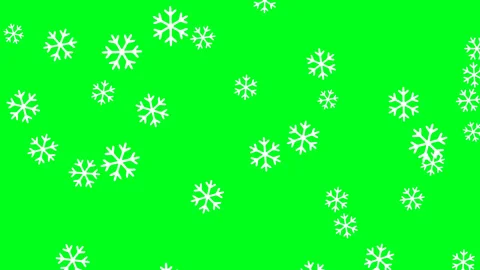 Loopable snow overlay, snowfall, snowflakes 스톡 동영상 342332975