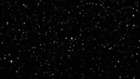 Loopable Snowfall Alpha 4k Video stock 88642721