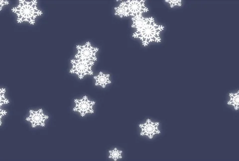 Loopable snowfall NTSC Stock Footage