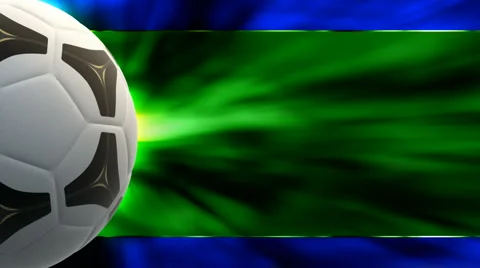 Loopable soccer style template  Video stock 982976