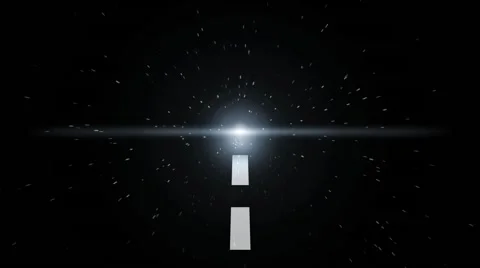 Loopable space road Stock Footage 58291248