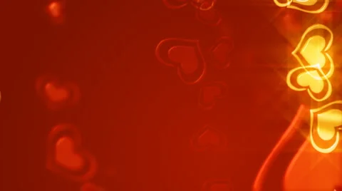 Loopable sparkling valentines background. Video stock 1008571