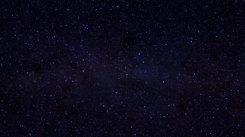 Loopable: Spinning Realistic 3D Star Field With Nebulae Stock Footage 59868267