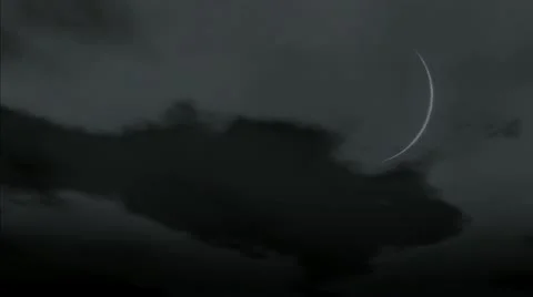 Loopable spooky moon phases 動画素材 21995445