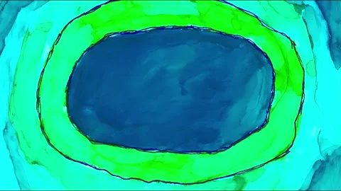 Loopable stopmotion animation: abstract handdrawn artistic backgrounds in 4k Stock-Footage 315347763