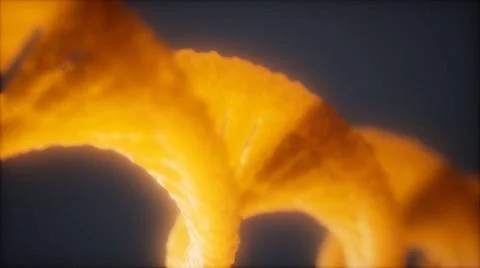 Loopable structure of the DNA double helix animation structure of the DNA ... Foto stock