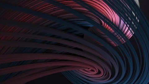 Loopable Swirl Abstract Color Background Stock Footage 109232348