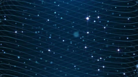 Loopable Swirl Stars Backround Stock Footage 87431596