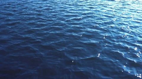 Loopable video of waving water in 4K Stock Footage 75202676