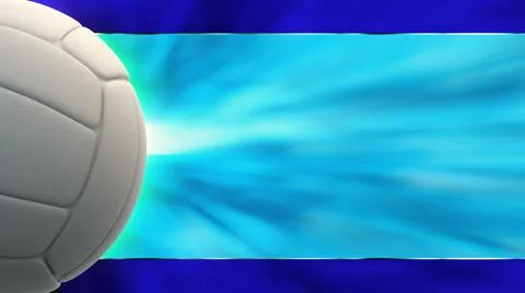 Loopable volleyball style template  Video stock 986090