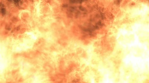 Loop/cycle of burning fire Video stock 308929
