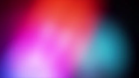 Looped 3d animation. Abstract background with neon light spots Stock Footage 278151233