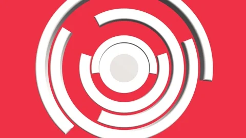 Looped 3d animation. Abstract background. Stock Footage 341278490
