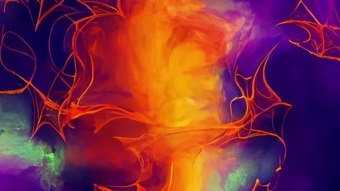 Looped abstract background texture, contemporary and mesmerizing backgrounds Stock Footage 247038717