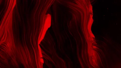 Looped abstract background texture, contemporary and mesmerizing backgrounds Stock Footage 247244494