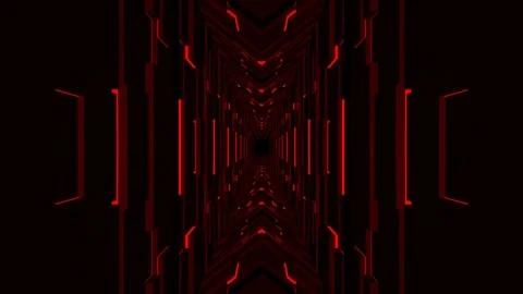 Looped Abstract Corridor Stock Footage 99480354