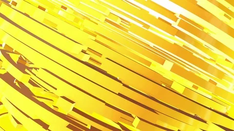 Looped abstract geometric background. Circular segments rotate. Stock Footage 84911951