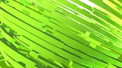 Looped abstract geometric background. Circular segments rotate. Stock Footage 84931804