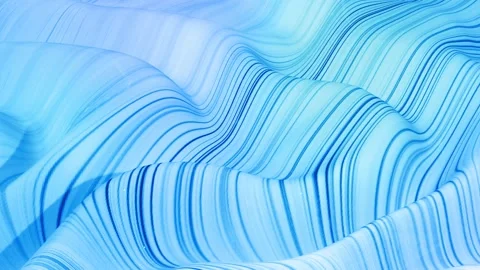 Looped abstract liquid background with wavy sparkling pattern on shiny glossy Stock Footage 140990031