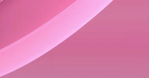 Looped. Abstract pink background with dynamic Orchid Flower Color 3d lines. 3D Stock Footage 166411919