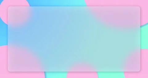 Looped Abstract Seamless gradient background with pink circles Stock Footage 170667287