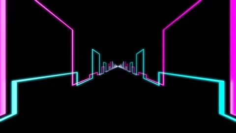 looped animated 3D background. camera sp... | Stock Video | Pond5