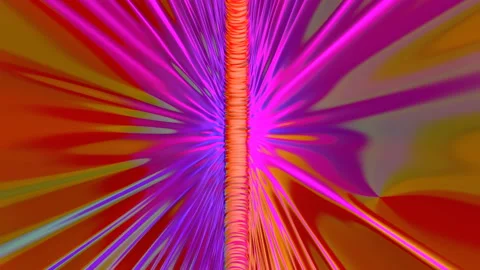 Looped animated background of deforming wave surfaces. abstract animation. 3d re Stock Footage 139417564