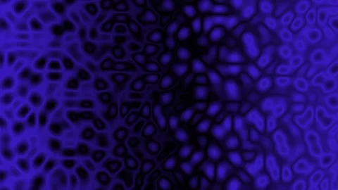 Looped animation background with blue network. CGI abstract. Stock-Footage 136412672