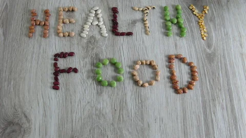 Looped animation of beans Stock Footage 131366925