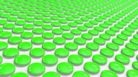A looped animation of green tablets Stock Footage 60711838