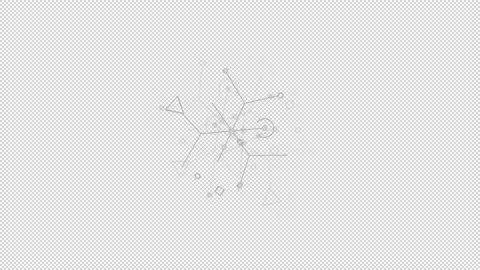 Looped animation of thin lines combinati... | Stock Video | Pond5