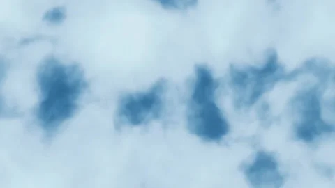 Looped artistic clouds motion on blue sky background Stock Footage 340237541