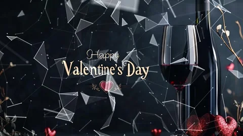 Looped background. The concept of romance and love. Stock-Footage 300268331