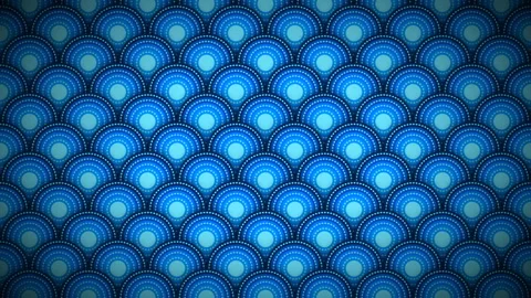 Looped background pattern in the form of scales (blue) Stock Footage 101101011