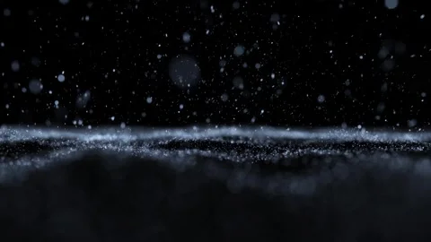 Looped blur waves with flicker dots background Stock Footage 338306460